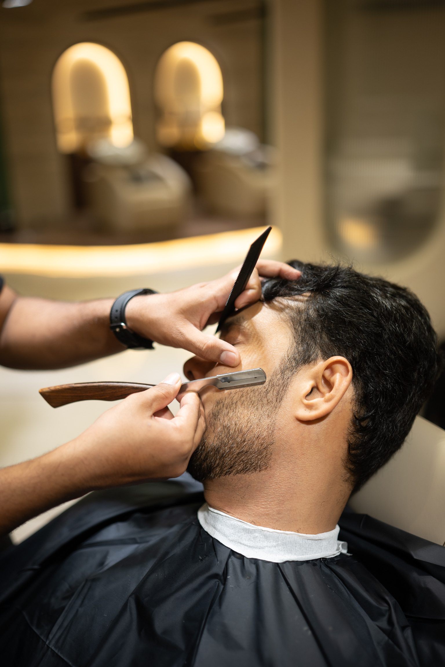 Signature beard ritual at NEX