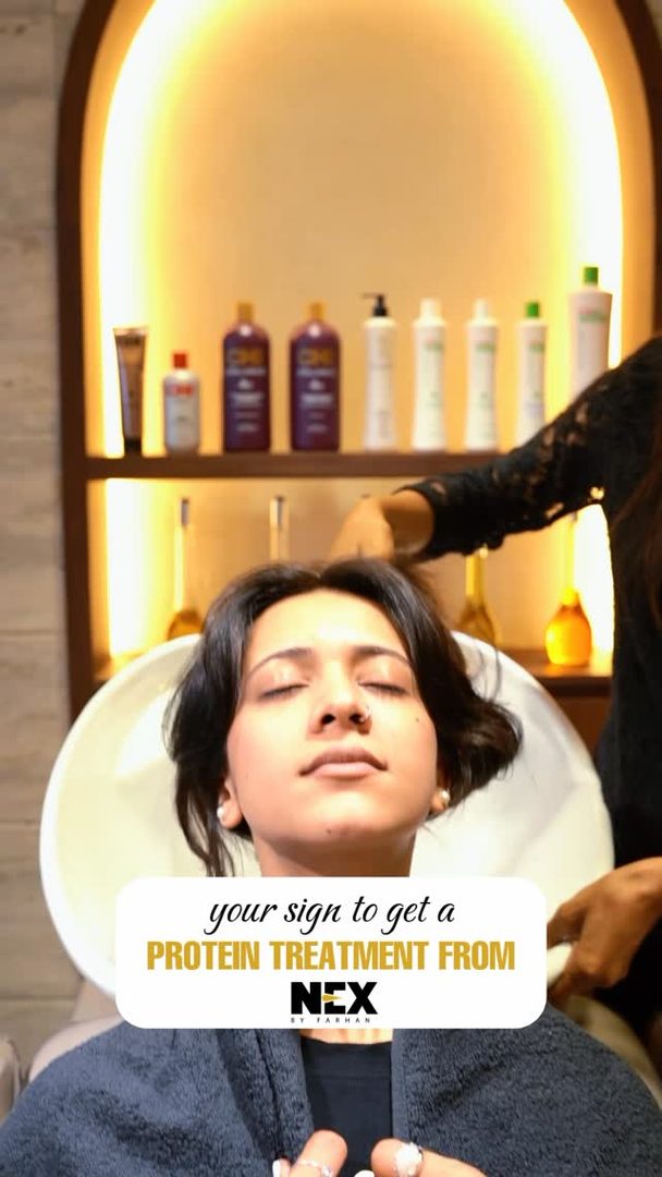 Nayab Ali — protein treatment day